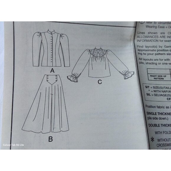 Butterick sewing pattern 3836 women's fitted jacket blouse culottes UNCUT - Picture 6 of 8